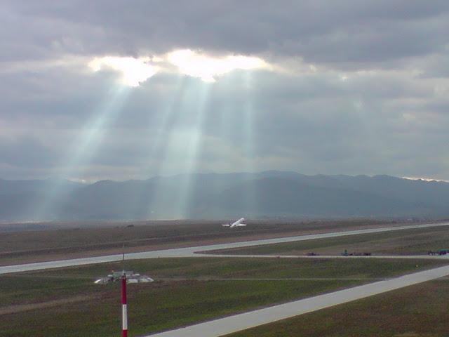 Aeroportul Sibiu - Februarie 2010 Celestial