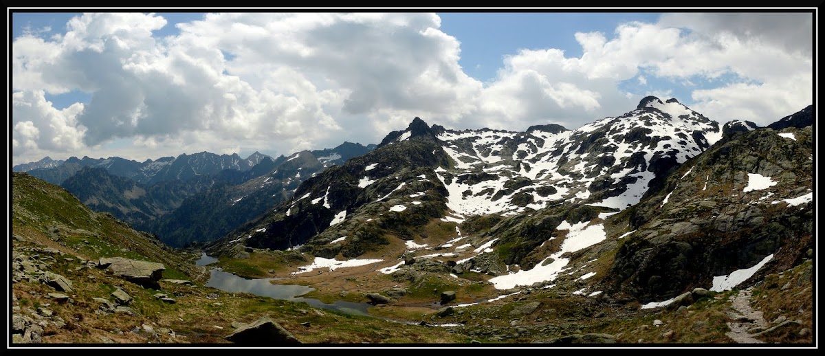 Vallon du Marcadau et tour des lacs Pano%203RETNETBORD