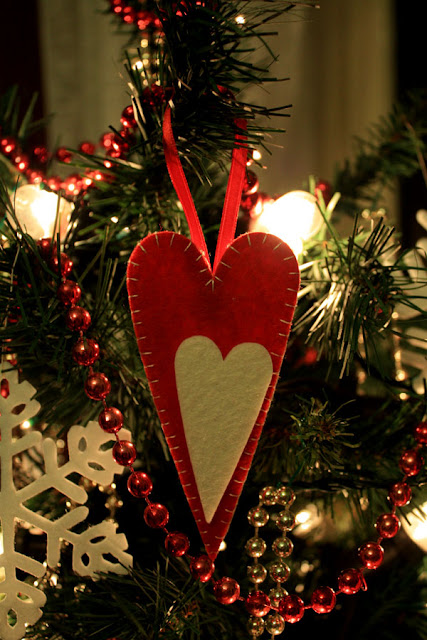 decorazioni di Natale feltrose Cuore_grande