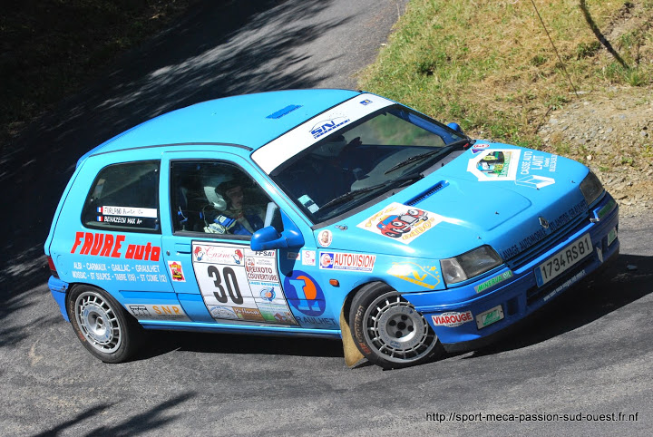 Max BENAZECH / Mathieu FAVREAU - Clio 16S FA7 Rallye%20de%20Bagnols%20les%20Bains%202010%20053