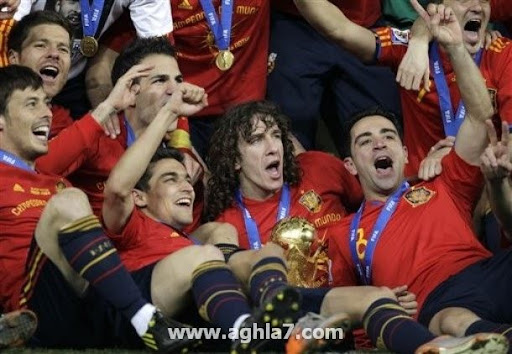 صور تتويج اسبانيا بكأس العالم 2010 14