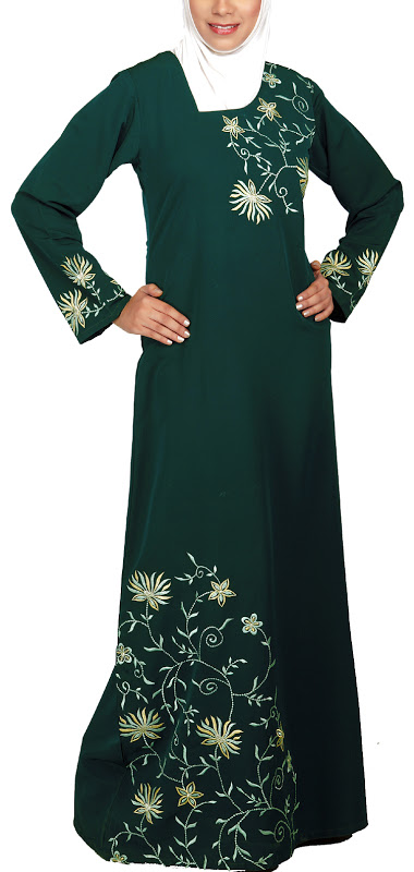 ازياء تركيه وعبايات 2012 Abaya-09