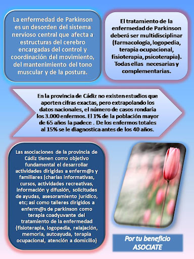 CAMPAÑA INFORMATIVA SOBRE ASOCIACIONES PARKINSON EN PROVINCIA DE CADIZ Diapositiva2