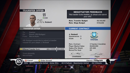 FIFA 11 | Detalhes do Career Mode 006