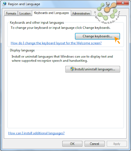 ปรับแต่งคีย์สลับภาษาหลังติดตั้ง Windows Ckb02