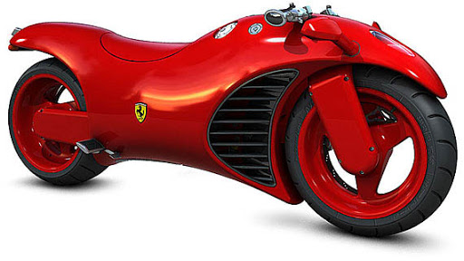 Konsep Sepeda Motor Masa Depan Ferrari-motorbike-concept