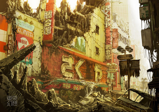 Cómo sería Tokyo tras un apocalipsis ? SAKURAYA_GENSO_by_tokyogenso