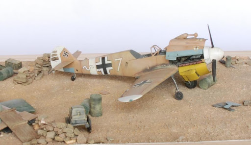 [MC0 - Tout Ouvert] Messerschmitt Bf109F/trop [amodel] 1/72 - Page 4 FINI6