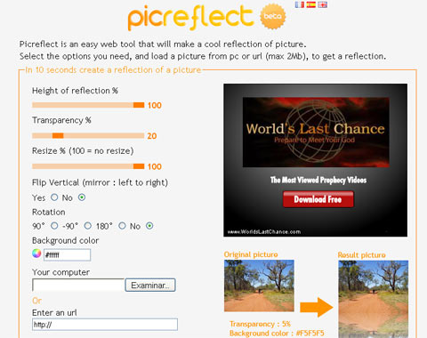 82 Paginas web para editar tus fotos online gratis Picreflect