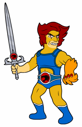 Juste pour rire.. Lion-O-Thundercats