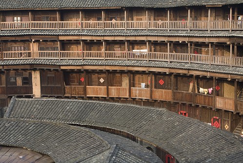 İlginç " TULOU " Yapıtları (Fuji-Çin) 2