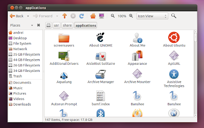 Настройка Unity в Ubuntu 11.04 Scrollbar