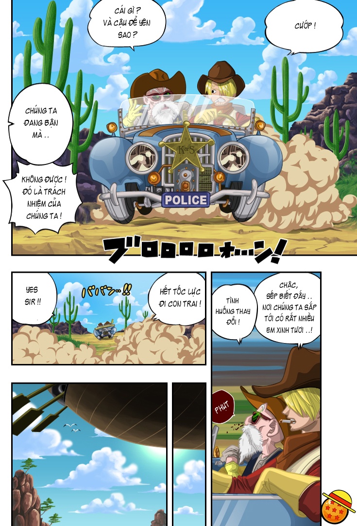 [Màu] Cross Epoch (Dragonball + OnePiece) 07