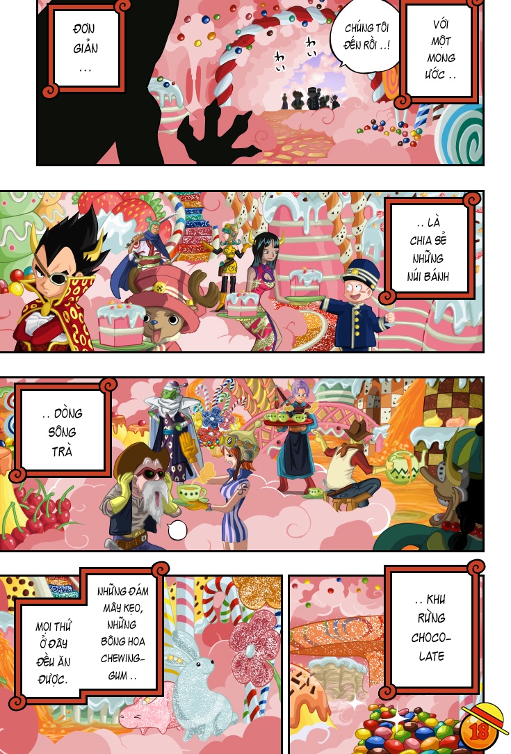 [Màu] Cross Epoch (Dragonball + OnePiece) 18