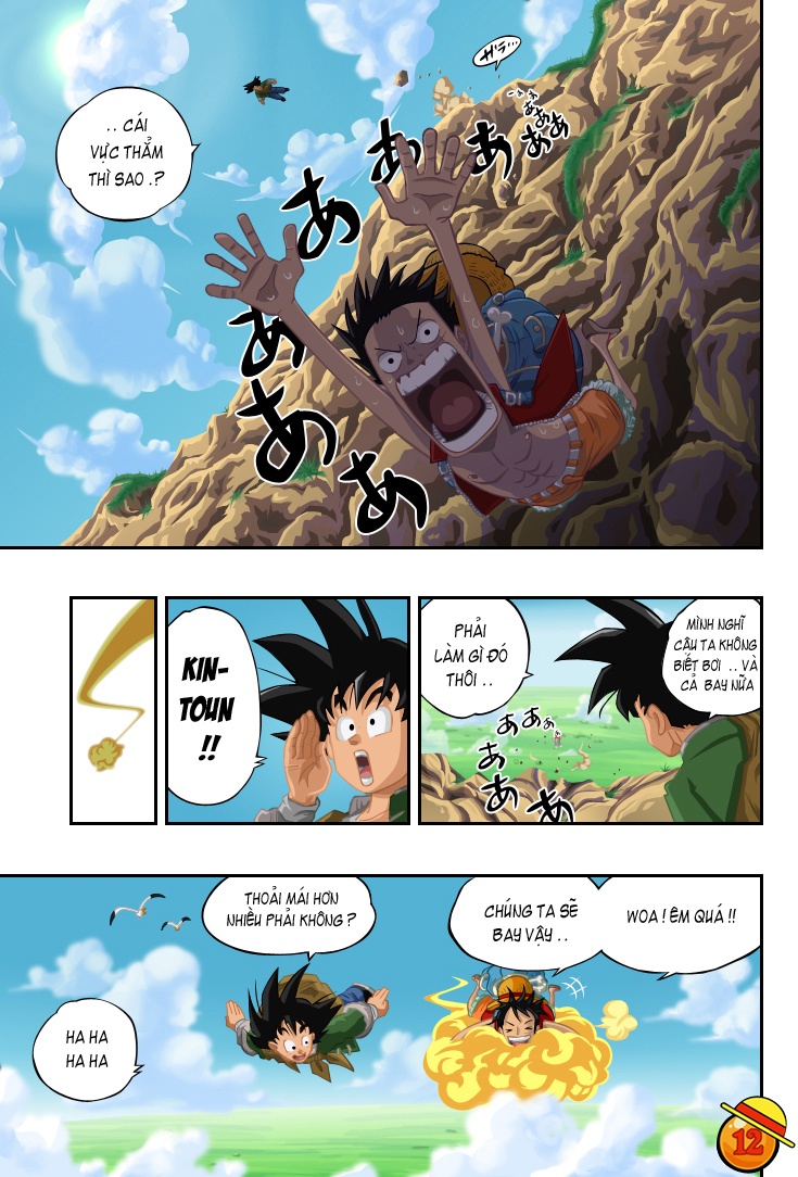 [Màu] Cross Epoch (Dragonball + OnePiece) 12