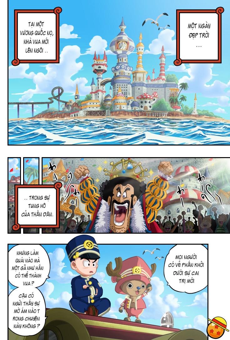 [Màu] Cross Epoch (Dragonball + OnePiece) 03