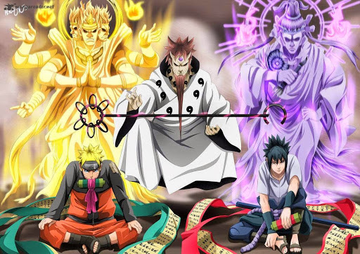 Budaya, Mitologi dan Sejarah yang menjadi inspirasi dalam cerita Naruto Rikudo-Naruto%252520Ashura-Sasuke%252520Indra