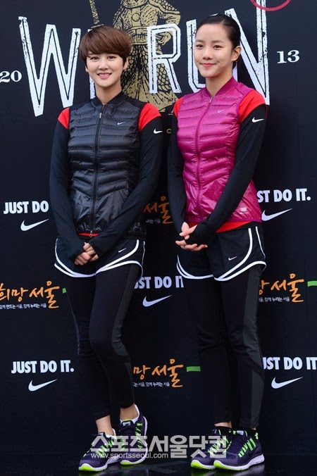 [Pics SPICA][17.11.13] Ju Hyun & Bo Hyung dự cuộc thi marathon "Nike We Run 10K Seoul 2013" 20139271384672534