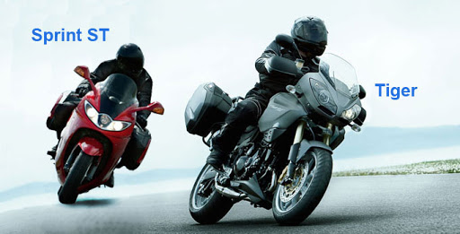 TRIUMPH Motorcycles : Nouvelle GT (sportive) sur base de la Sprint ST Tiger-and-Sprint-680web