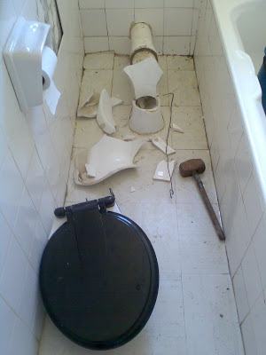 Instead of mushrooms, a Rattlesnake !?! Toilet5