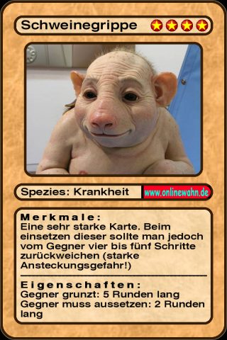 Fun | Die CC Kartensammlung Schweinegrippe1