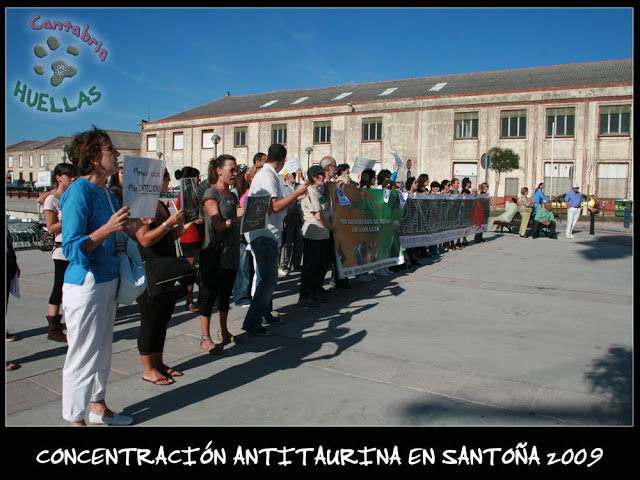 Concentración Antitaurina en Santoña-Vuelta a la normalidad 04