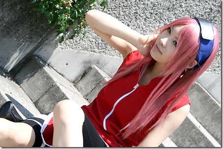 Cosplay  Naruto_-_haruno_sakura_04