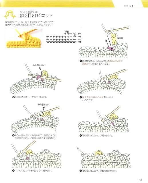 Những mũi MÓC (3) Crochet56