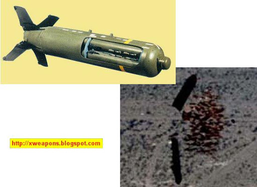 القنابل العنقودية  Cluster-bomb