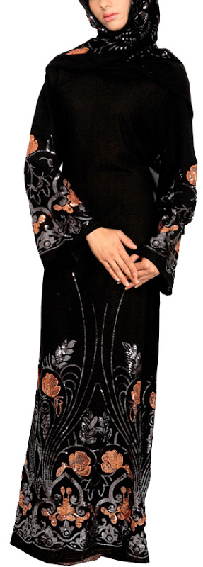 ازياء تركيه وعبايات 2012 Abaya-03