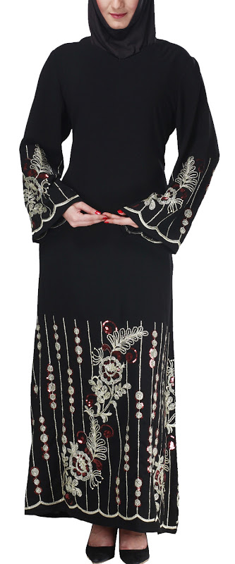 ازياء تركيه وعبايات 2012 Abaya-07