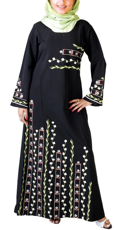 ازياء تركيه وعبايات 2012 Abaya-10