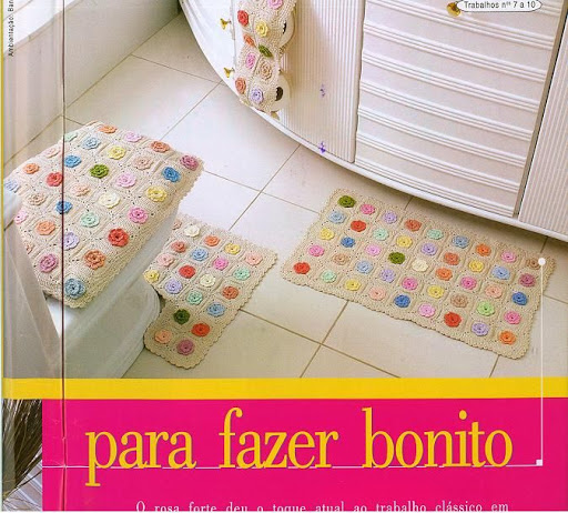 أطقم كروشيه للحمام 2011. مفارش كروشيه بالباترون.إكسسوارات كروشيه 2011 JOGO_DE_BANHEIRO_FLORES