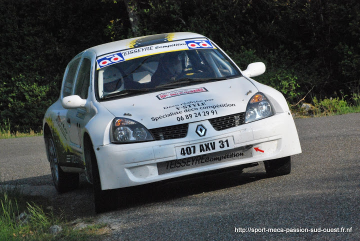 Cédric TEISSEYRE / Valérie TIRBOIS - Clio RS F214 Rallye%20du%20Quercy%202010%20148