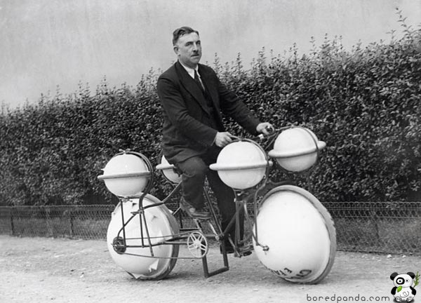 || COOL INVENTIONS FROM THE PAST|| INTERESTING AND FUNNY|| Cool-inventions-amphibious-bycicle