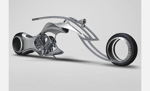 Konsep Sepeda Motor Masa Depan Swordfish-bike-concept
