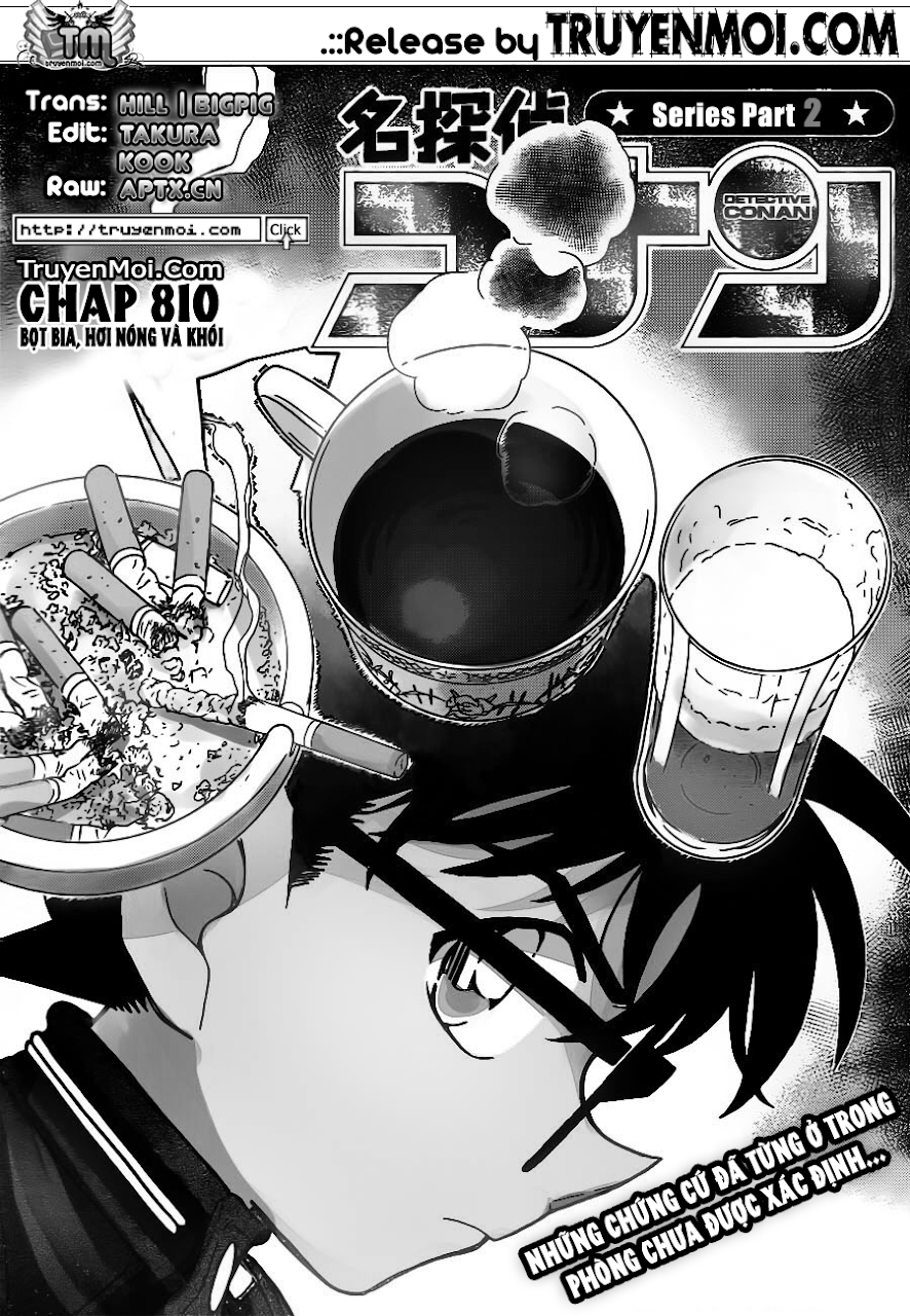 Conan Chap 810: Bọt Bia, Hơi Nóng Và Khói 01