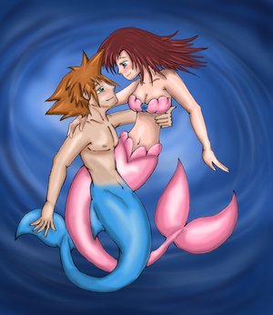       Chat Geral - Página 3 Sora_and_Kairi_Mermaid_by_Ange0709