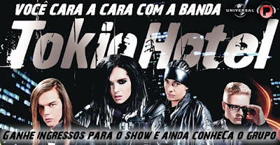 PopLine.com: Ganhe um par de ingressos e conheça o Tokio Hotel! Tokiohotelbannerpromo