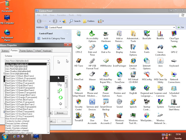 انفراد تام : النسخة الخرافية Windows Se7en Black Edition 2010 Sshot-21