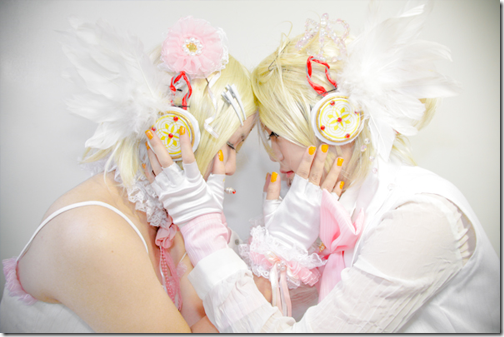 project diva  cosplay Vocaloid_2_-_kagamine_rin_and_len