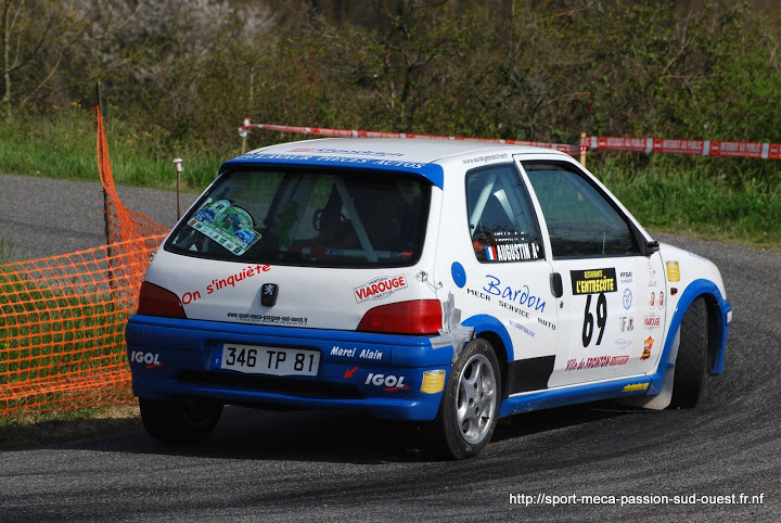 Romain FAVREAU / Damien AUGUSTIN - 106 S16 A6 Rallye%20du%20Frontonnais%202010%20548