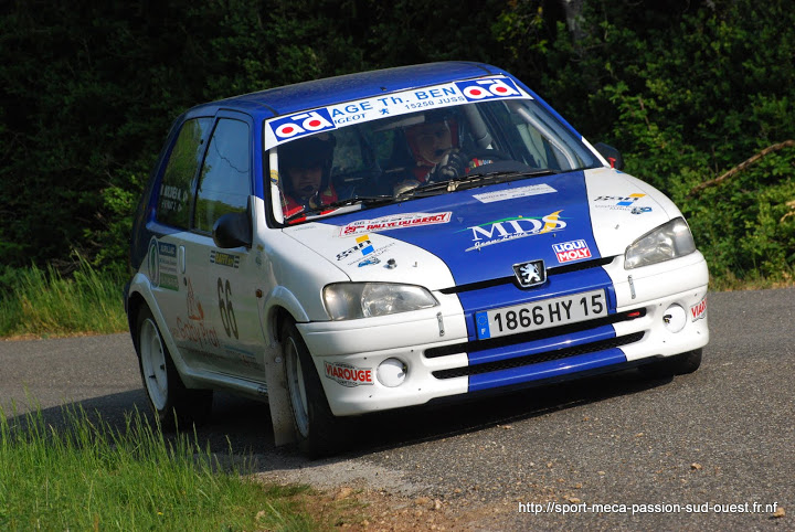 Jérémy PRAT / Manuel MOLINES - 106 S16 FN2 Rallye%20du%20Quercy%202010%20238