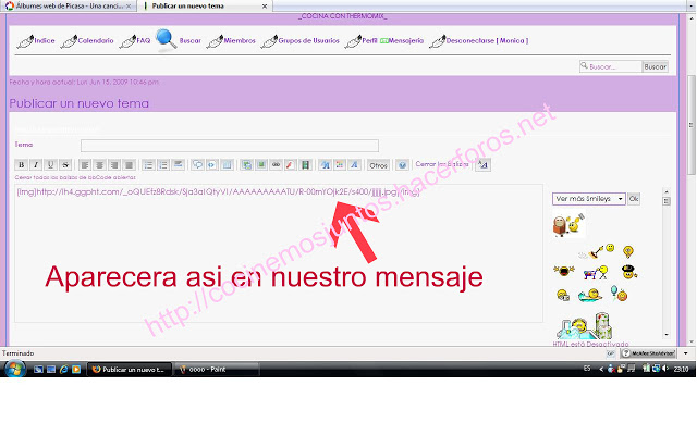 Tutorial para poner imagenes en el foro. Pppp