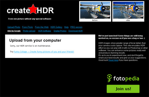 82 Paginas web para editar tus fotos online gratis Createhdr