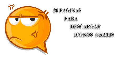 20 Paginas para descargar iconos gratis Anuncio