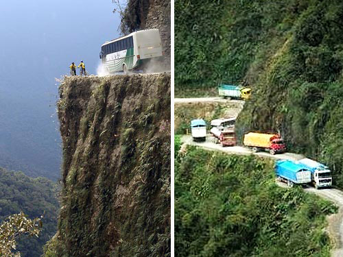 The most beautiful and most dangerous roads in the world 35645634563456