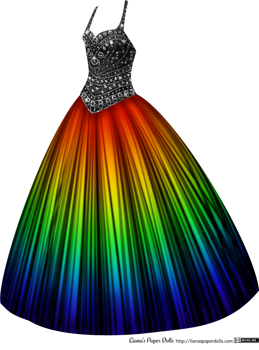 Chandra Iris Amitola, Fairy of the Moon/Rainbow  - Page 4 Rainbow-sparkly-gown