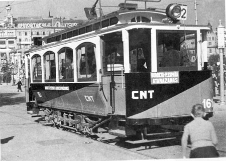 Fotografías de la guerra civil y el makis en general. Cnt-tram