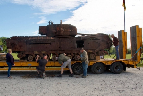 Un char Churchill MK IV va être restauré et installé sur un site historique du Calvados . 4284134270